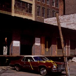Exterior view, loading dock.