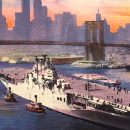 A Big U.S. Aircraft Carrier...