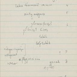 Eastern questionnaire, blue...