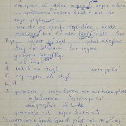Eastern questionnaire, blue...