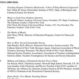 Schedules, Scientific Liter...
