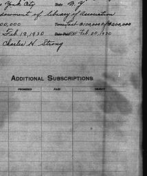 Carnegie General Donations,...