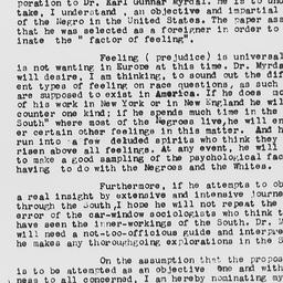 Letter from David Spence Hi...
