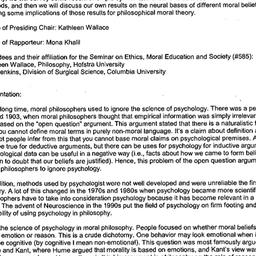 Minutes, 2005-02-24. Ethics...