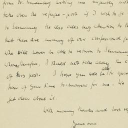 Letter from Dietrich Bonhoe...