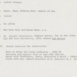 Nominating Committee