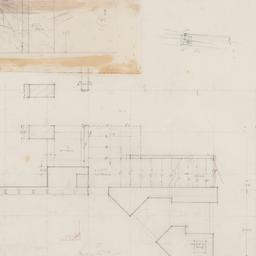 Basement plan, elevation