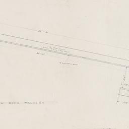 Drafting room truss section