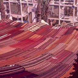 View over fabric roof towar...