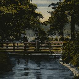 Rustic Bridge in the Glens,...