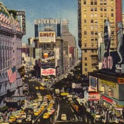 Times Square, New York City.