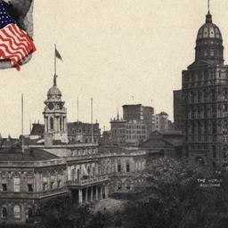 City Hall, City Hall Park a...