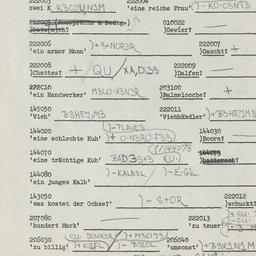 Western questionnaire, answ...