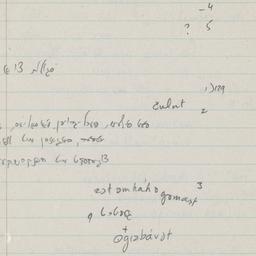 Eastern questionnaire, blue...