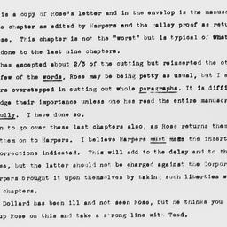 Memorandum from Florence An...