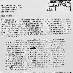 Letter from Samuel A. Stouf...