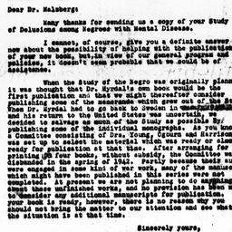 Letter from Florence Anders...