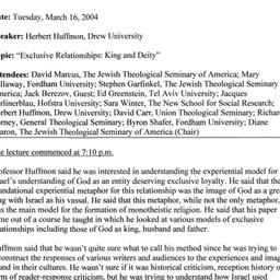Minutes, 2004-03-16. The St...