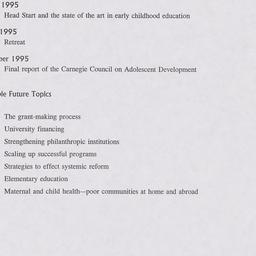 Agenda Committee