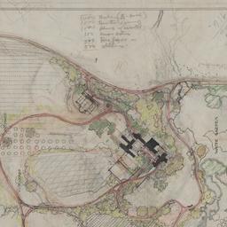 Plot plan, landscaping plan