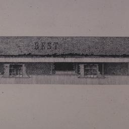 Front elevation, drawing.