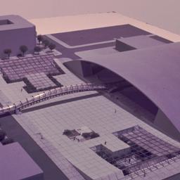 Model, aerial view.