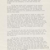 J. King Gordon To Ted Conant