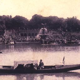 Lake Scene, Central Park, N.Y.