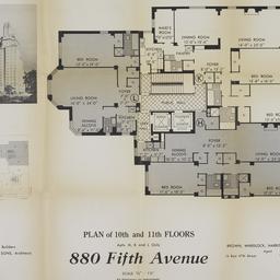 880 Fifth Avenue, Plan Of 1...