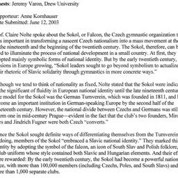 Minutes, 2003-05-01. Twenti...
