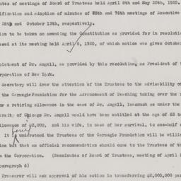 Board Meeting, 11/3/1920