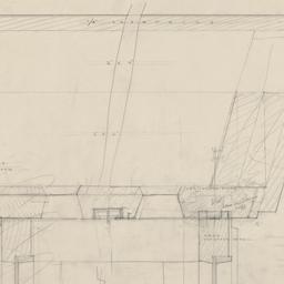 Wall section, soffit details