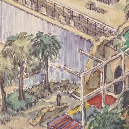 Aerial perspective drawing,...