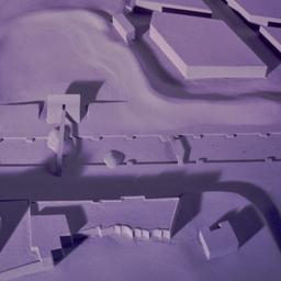 Model, aerial view.