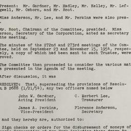 Executive Committee Meeting