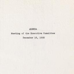 Executive Committee Meeting