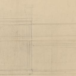 Piano case, bench elevation