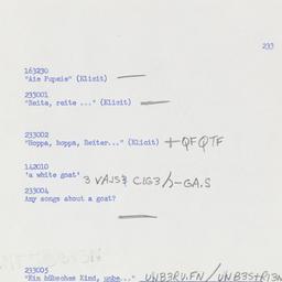 Western questionnaire, answ...