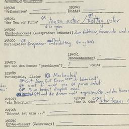 Western questionnaire, answ...