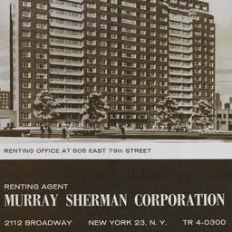 East River House, 505 E. 79...