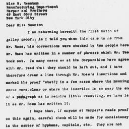 Letter from Florence Anders...