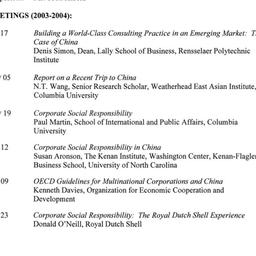 Schedules, China: Internati...