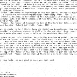 Correspondence, 2001-10-11....