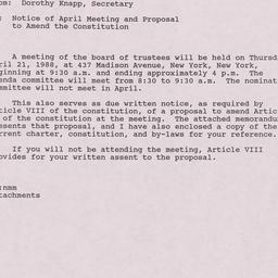 Board of Trustees