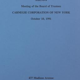 Meeting of the Board of Tru...