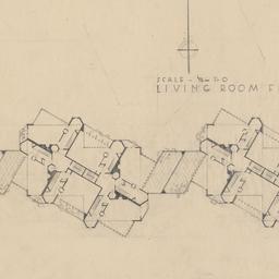 Living room level floor plan