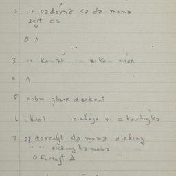Eastern questionnaire, blue...