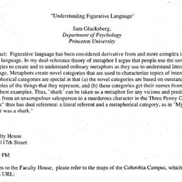 Announcements, 2002-05-02. ...