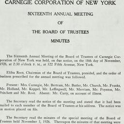 Board Meeting - 16th Annual...