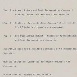 Board Meeting, 1/15/1942